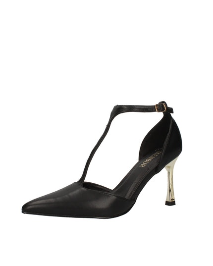 Menbur decolletè con tacco lucido e cinturino a T