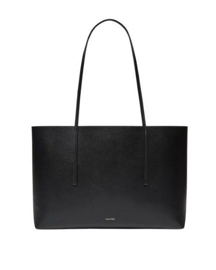 Calvin Klein borsa shopping con Pochette e Logo Laminato
