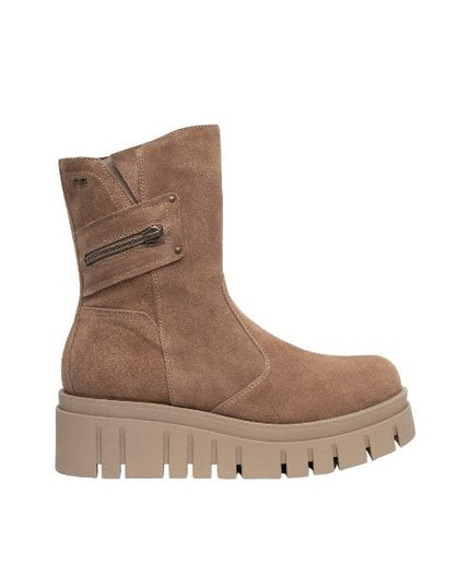 Nero Giardini stivaletti platform in suede mou