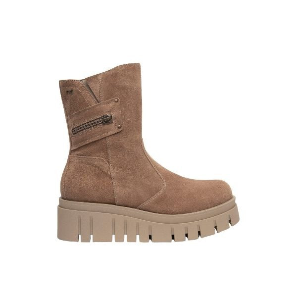 Nero Giardini stivaletti platform in suede mou