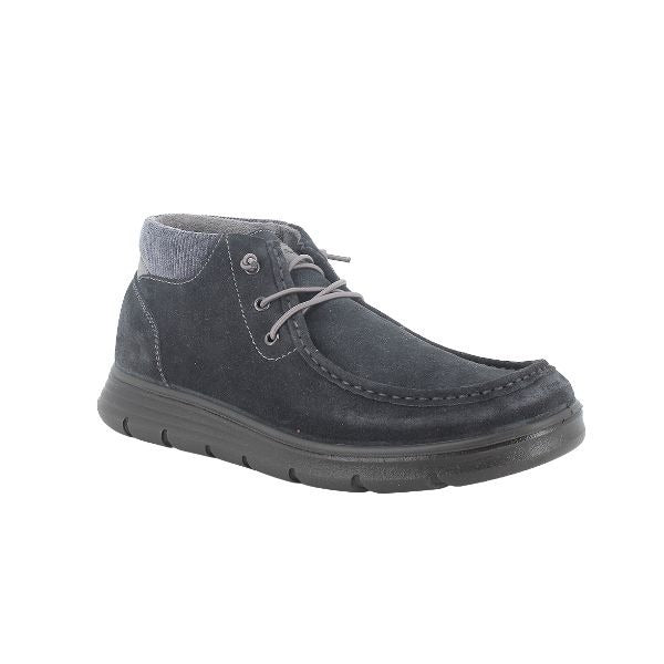Igi&co polacchine da uomo in pelle scamosciata blu