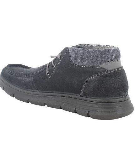 Igi&co polacchine da uomo in pelle scamosciata blu
