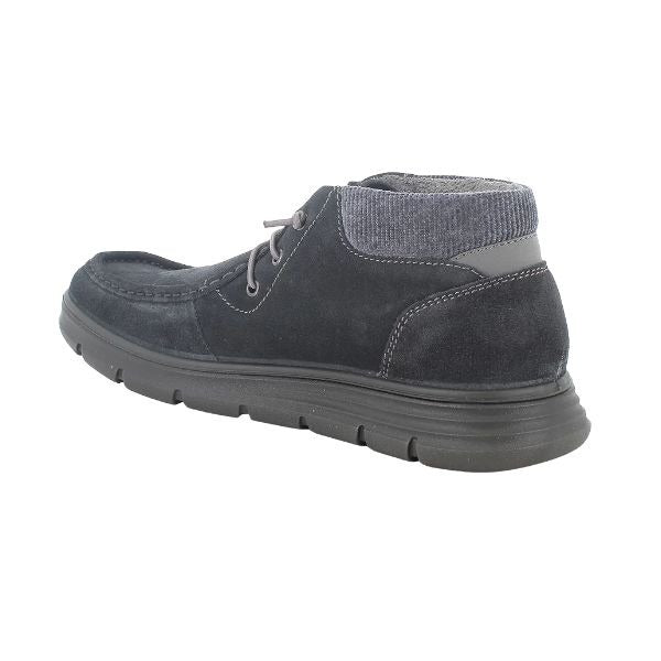 Igi&co polacchine da uomo in pelle scamosciata blu