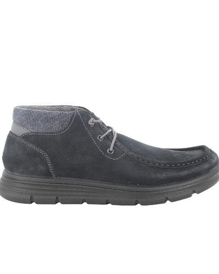 Igi&co polacchine da uomo in pelle scamosciata blu