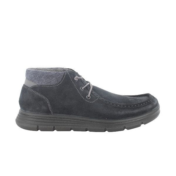 Igi&co polacchine da uomo in pelle scamosciata blu
