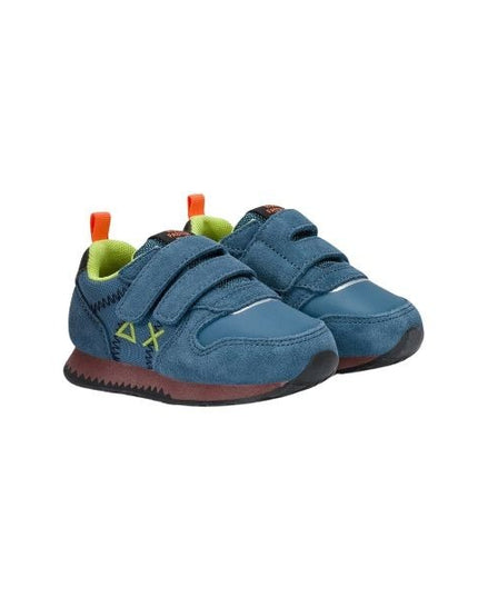 Sun68 sneakers Tom Snake primi passi con chiusura a strappo avio