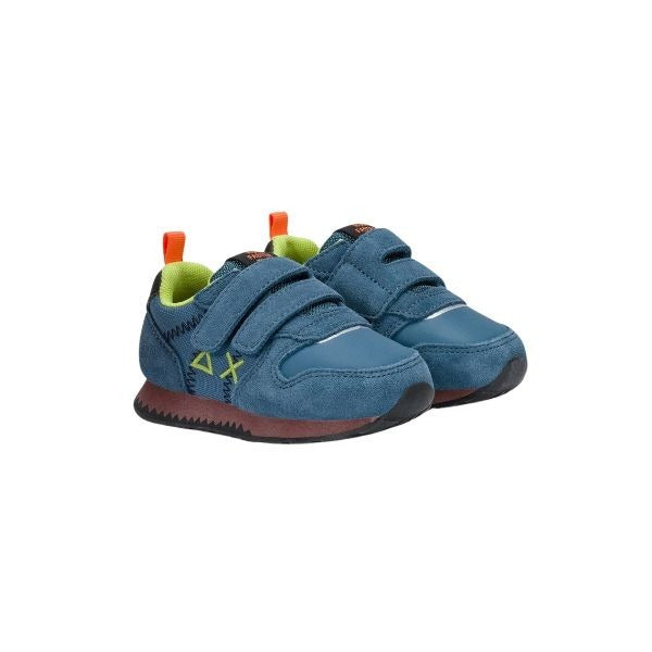 Sun68 sneakers Tom Snake primi passi con chiusura a strappo avio
