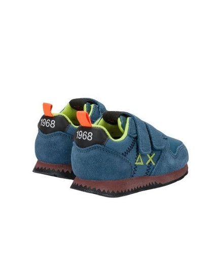 Sun68 sneakers Tom Snake primi passi con chiusura a strappo avio