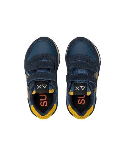 Sun68 Jaki sneakers con chiusura a strappo navy