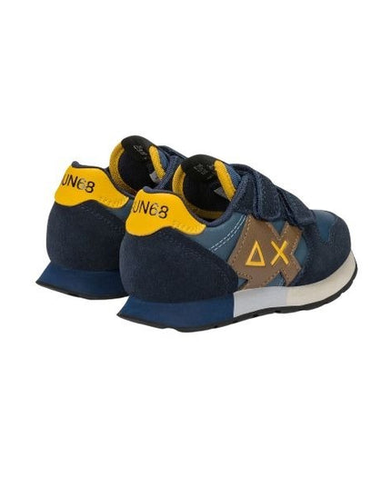 Sun68 Jaki sneakers con chiusura a strappo navy