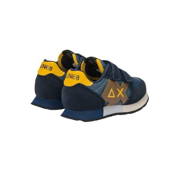 Sun68 Jaki sneakers con chiusura a strappo navy