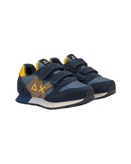Sun68 Jaki sneakers con chiusura a strappo navy