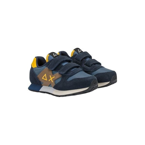 Sun68 Jaki sneakers con chiusura a strappo navy
