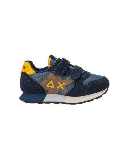 Sun68 Jaki sneakers con chiusura a strappo navy