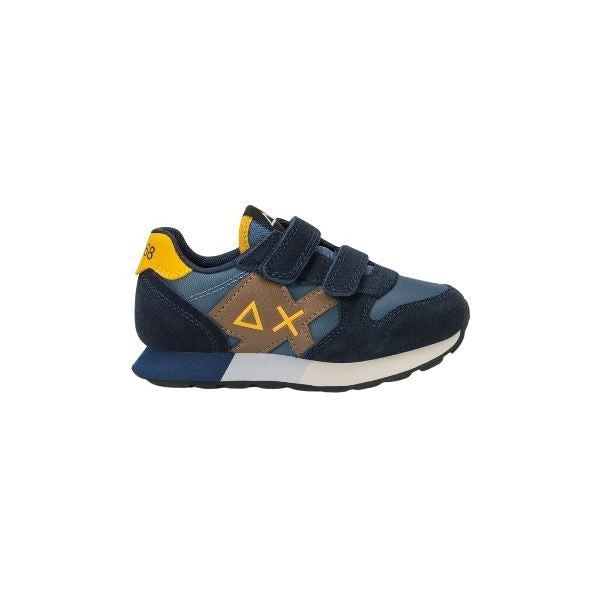 Sun68 Jaki sneakers con chiusura a strappo navy