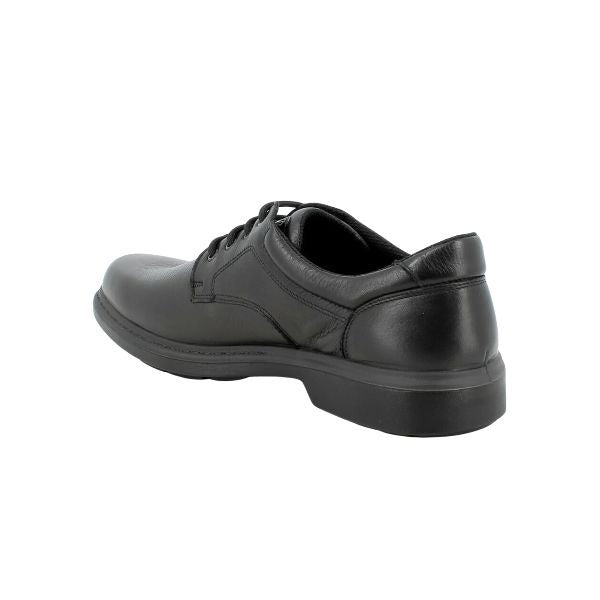 Enval Sotft scarpe stringate in pelle morbida nera