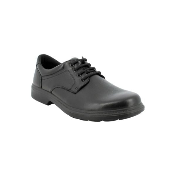 Enval Sotft scarpe stringate in pelle morbida nera
