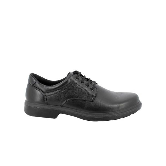 Enval Sotft scarpe stringate in pelle morbida nera