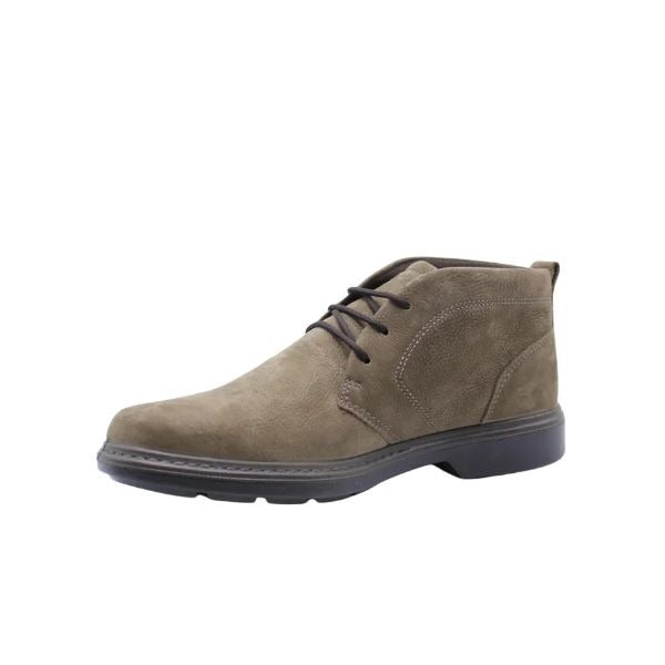 Enval Soft polacchini in nubuck fango chiaro