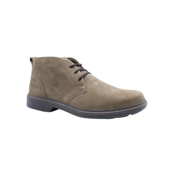 Enval Soft polacchini in nubuck fango chiaro