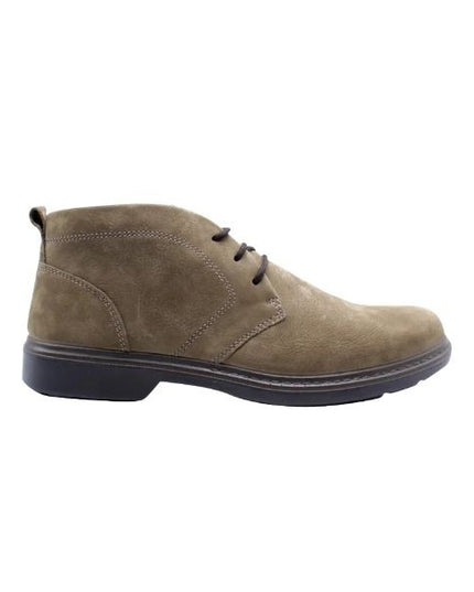 Enval Soft polacchini in nubuck fango chiaro