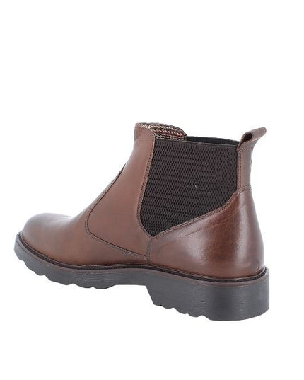 Igi&co stivaletti chelsea in pelle marrone