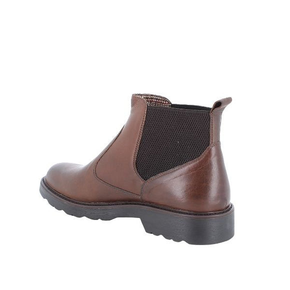 Igi&co stivaletti chelsea in pelle marrone