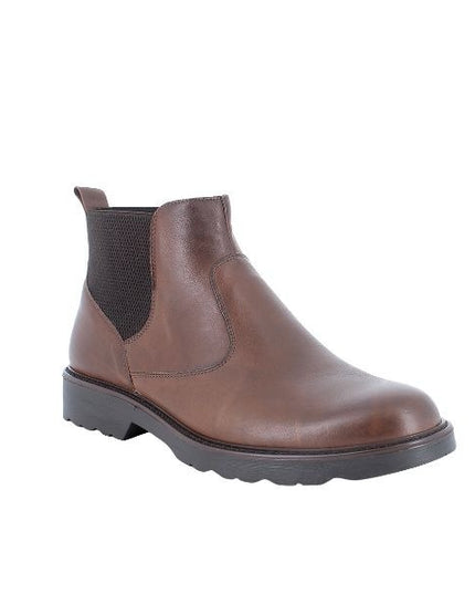 Igi&co stivaletti chelsea in pelle marrone
