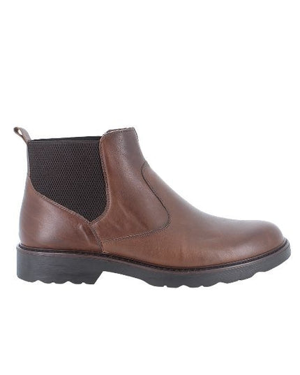 Igi&co stivaletti chelsea in pelle marrone