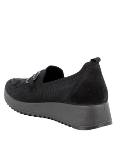 Enval Soft slip on in tessuto nero con accessorio