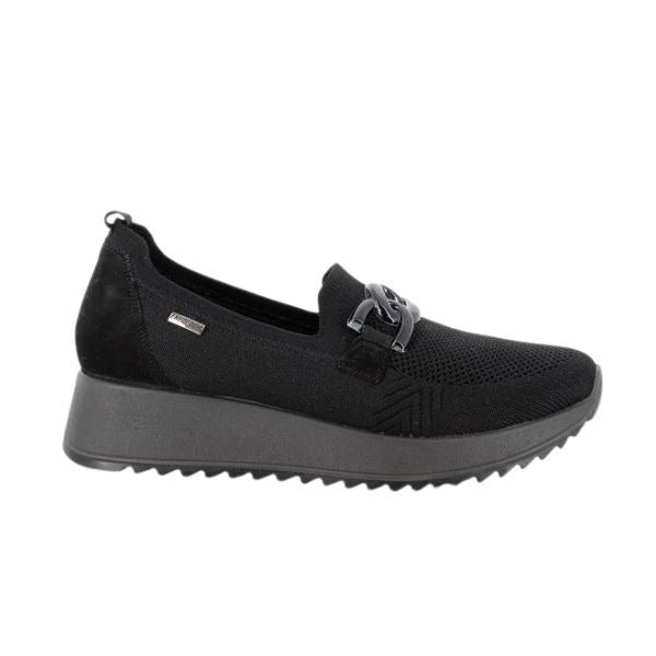 Enval Soft slip on in tessuto nero con accessorio