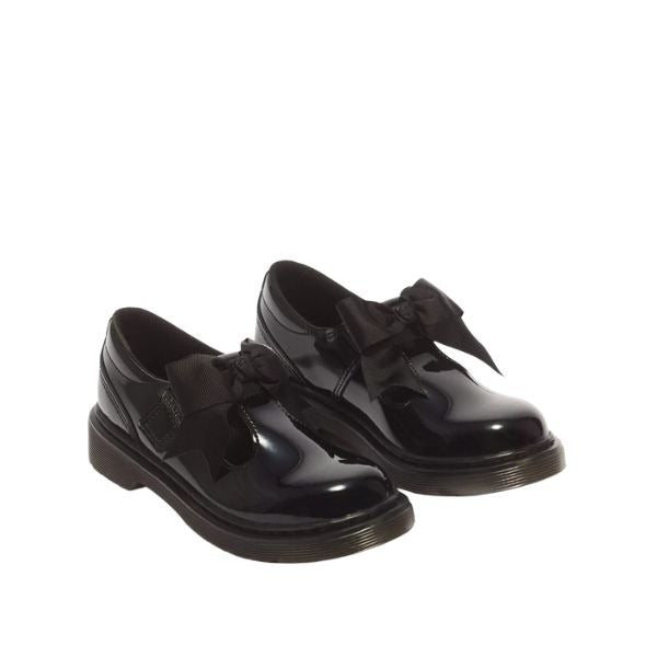 Dr. Martens Polley II Bow Mary Jane in pelle verniciata