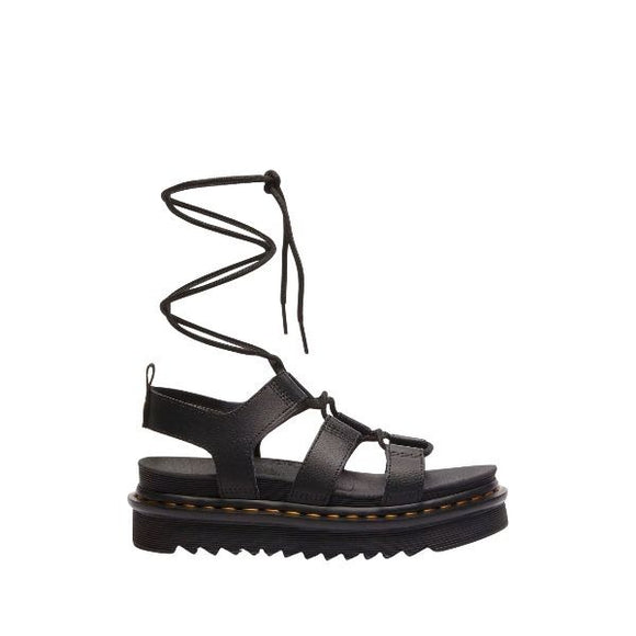 Dr. Martens Nartilla Athena sandali neri alla schiava