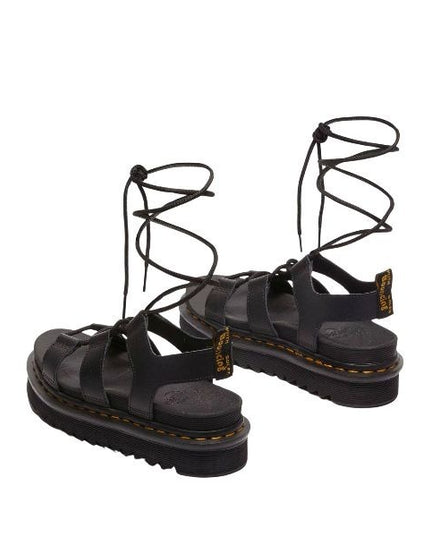 Dr. Martens Nartilla Athena sandali neri alla schiava