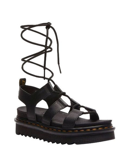 Dr. Martens Nartilla Athena sandali neri alla schiava