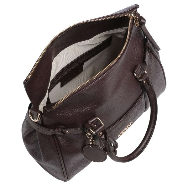 LIU JO Taila borsa a mano con charm colore red aubergin
