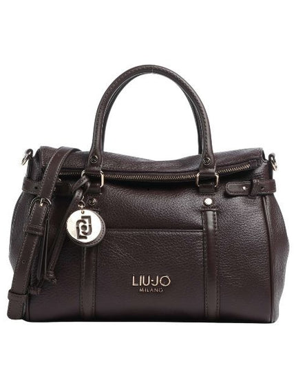 Liu Jo borsa a mano con charm colore red aubergin
