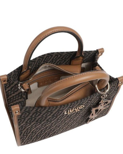 Liu Jo Borsa a mano con tracolla porta chiavi esterno Testa di moro