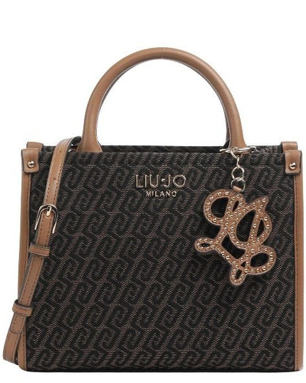 Liu Jo Borsa a mano con tracolla porta chiavi esterno Testa di moro