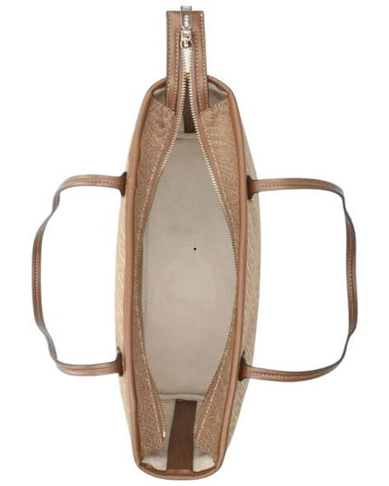 Borsa LIU JO in tessuto logato colore Naturale