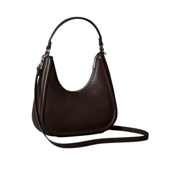 Calvin Klein Borsa a spalla in pelle con logo in rilievo Delicioso
