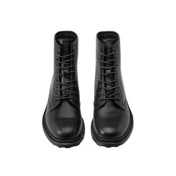 Cult Sabbath 4814 Vegan anfibi in pelle vegana nera