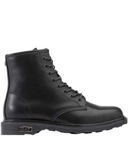Cult Sabbath 4814 Vegan anfibi in pelle vegana nera