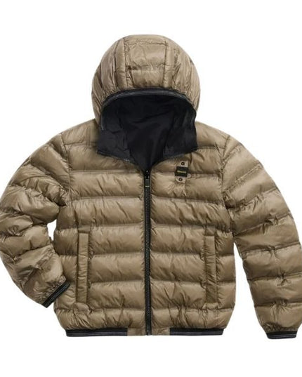 BLAUER Donald junior giubbino doubleface colore nero