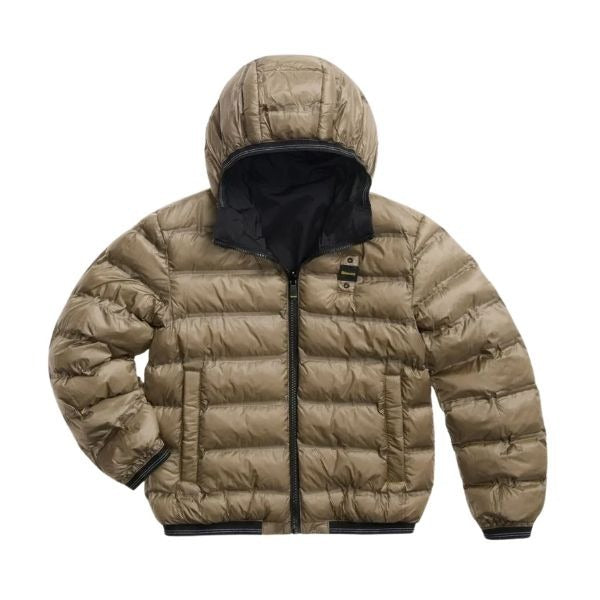 BLAUER Donald junior giubbino doubleface colore nero