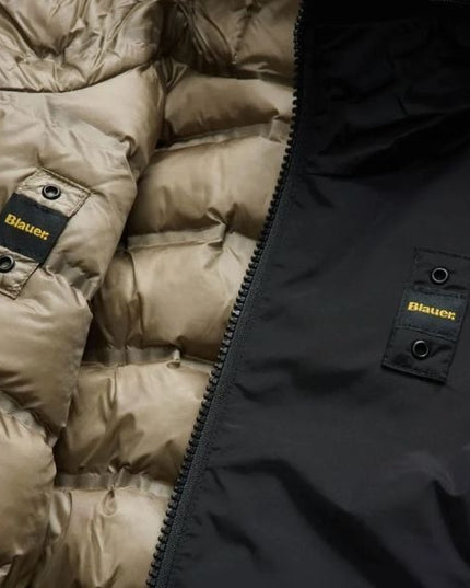 BLAUER Donald junior giubbino doubleface colore nero