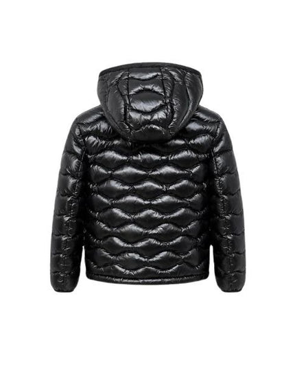BLAUER Bryant junior giubbino cucitura a ondina maniche con elastico colore nero