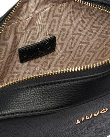 LIU JO Manhattan borsa a tracolla effetto bottalato colore nero