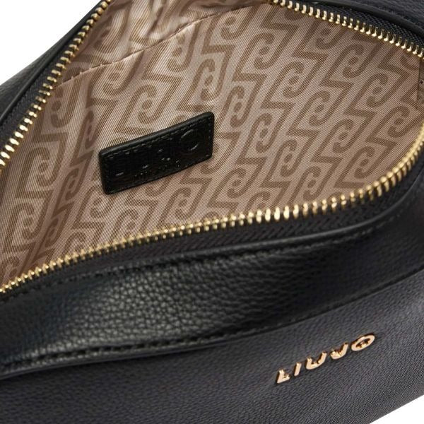 LIU JO Manhattan borsa a tracolla effetto bottalato colore nero