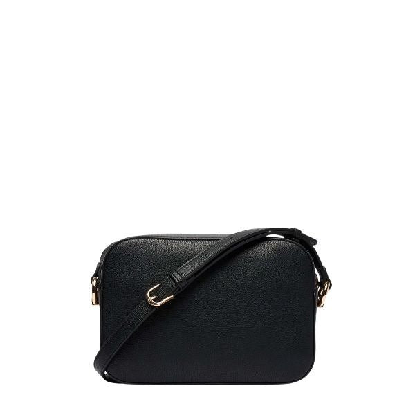 LIU JO Manhattan borsa a tracolla effetto bottalato colore nero